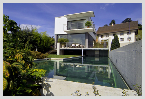 Ansicht auf das Haus