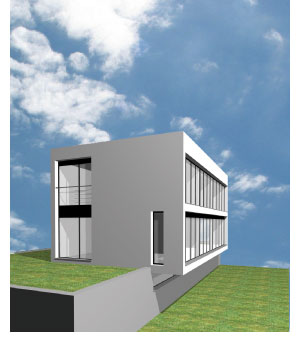 seitliche Visualisierung